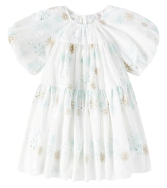 Vestido de algodón bordado | Petite Amalie  
