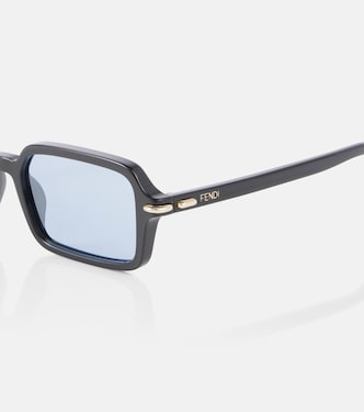 Lunettes de soleil Fendi Selleria rectangulaires  | Fendi