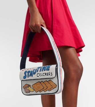 Borsa a spalla Tommy con perline | Staud