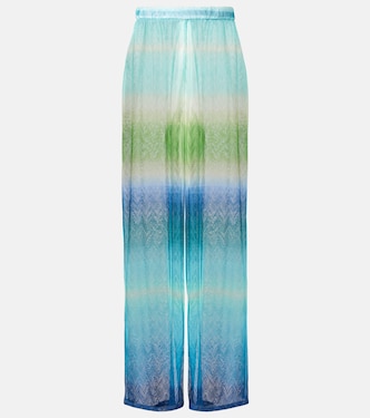 Zig Zag palazzo pants | Missoni