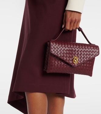 Borsa a tracolla Knot Lock in pelle | Bottega Veneta