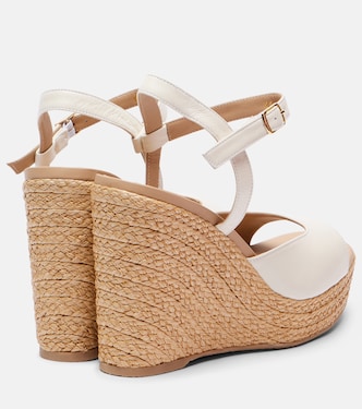 Espadrillas Summer in pelle con zeppa | Souliers Martinez