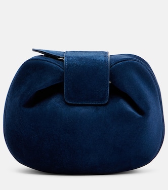 Soft Demi Mini suede clutch | Gabriela Hearst