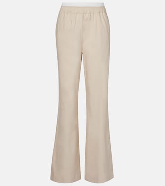 Bristol linen-blend wide-leg pants | Simkhai