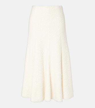 Amy cashmere and wool-blend midi skirt | Gabriela Hearst