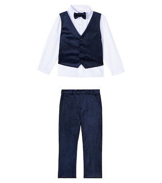 Baby - Camicia e pantaloni in velluto | Patachou