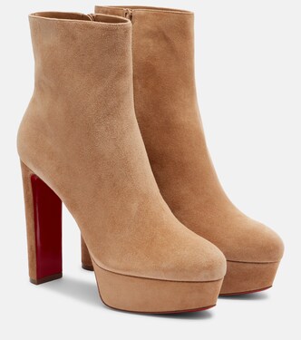 Loo 130 suede ankle boots | Christian Louboutin