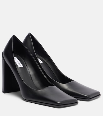 Square 90 leather pumps | Alaïa