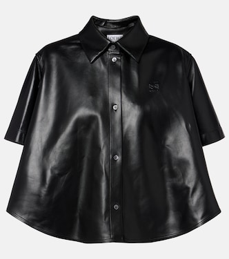 Chemise Anagram en cuir | Loewe