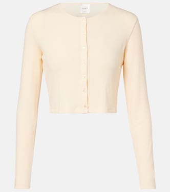 Cropped-Cardigan Lauren aus Jersey | Leset