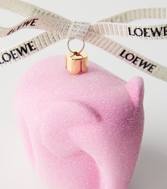 Elephant glitter glass ornament  | Loewe