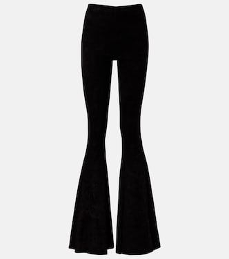 Cherilyn suede flared pants | Stouls