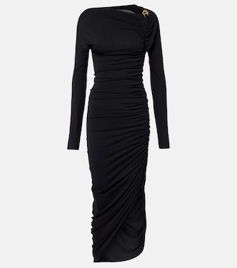 Ruched jersey midi dress | Ferragamo