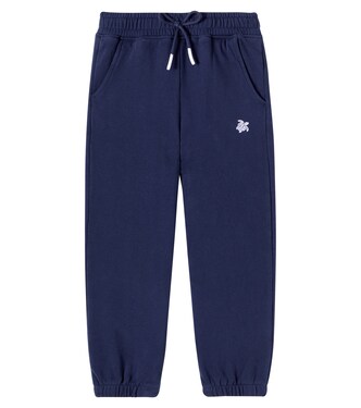 Embroidered cotton sweatpants | Vilebrequin Kids