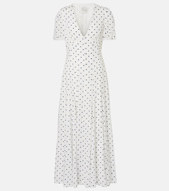 Paloma polka-dot maxi dress | Posse