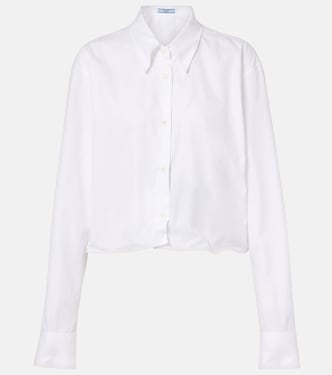Cotton poplin shirt | Prada