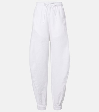 Cotton-blend barrel-leg pants | Róhe