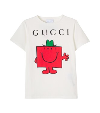 Printed cotton jersey T-shirt | Gucci Kids