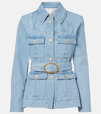 Belted denim jacket | Nina Ricci