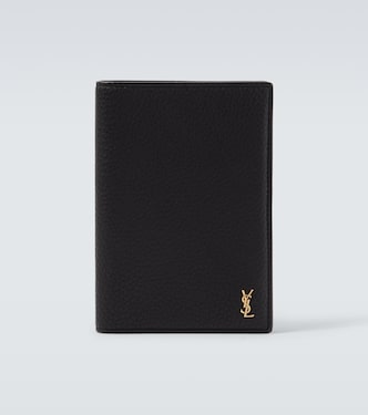 Cassandre leather card holder | Saint Laurent