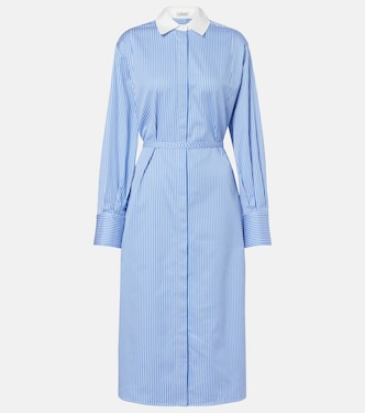Floyd pinstripe cotton poplin shirt dress | Altuzarra