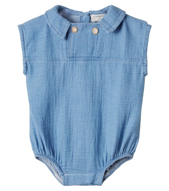 Baby Zacinto cotton muslin bodysuit | 1 + in the Family