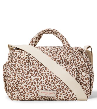 Juno leopard-print changing bag | Konges Sløjd