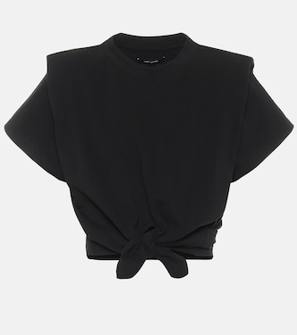 T-shirt cropped Belita in cotone | Isabel Marant