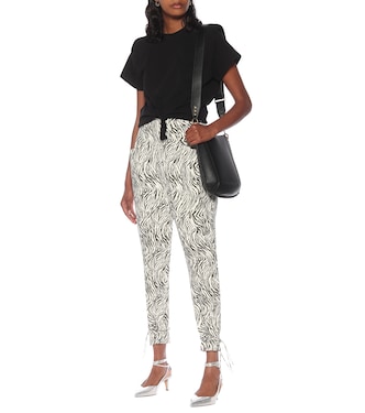 T-shirt cropped Belita in cotone | Isabel Marant