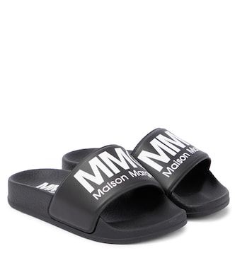 Mules en caoutchouc à logo | MM6 Maison Margiela Kids