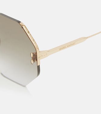 Occhiali da sole ottagonali in metallo | Isabel Marant