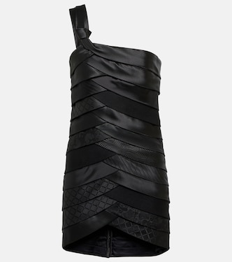 One-shoulder asymmetrical minidress | Coperni