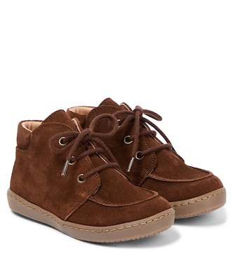 Schnürstiefel aus Veloursleder | Petit Nord