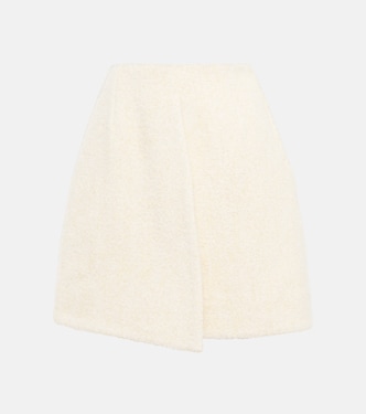 Minifalda de punto bouclé mezcla de lana | Jil Sander