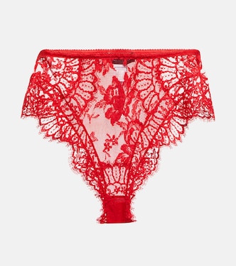 Slip in pizzo a vita alta | Dolce&Gabbana