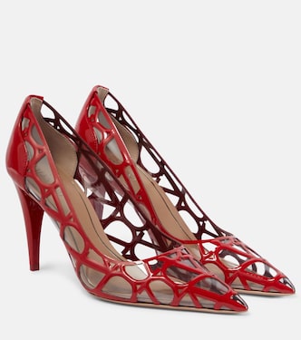 Salones Toile Iconographe de PVC y charol | Valentino Garavani