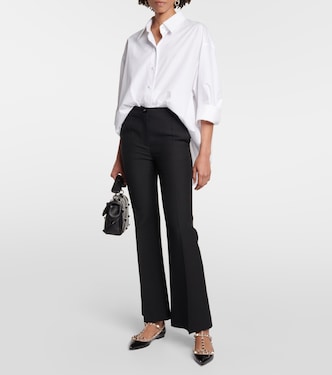 Ballerinas Rockstud aus Lackleder | Valentino Garavani