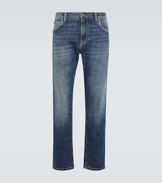 Jeans rectos cropped | Dolce&Gabbana