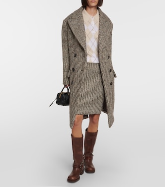 Mantel aus Bouclé | Miu Miu