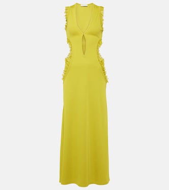 Vestido midi Carina con volantes | Christopher Esber
