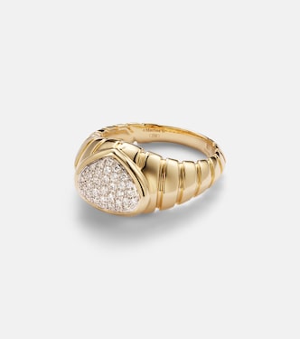 Bague Timo en or 18 ct et diamants | Marina B