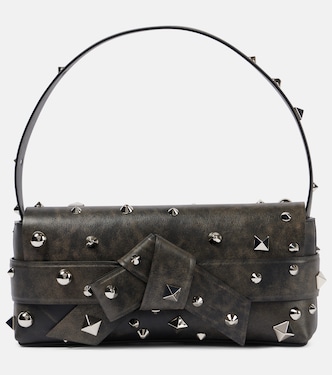 Sac Musubi en cuir à clous | Acne Studios