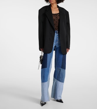 Top Moonogram aus Mesh | Marine Serre