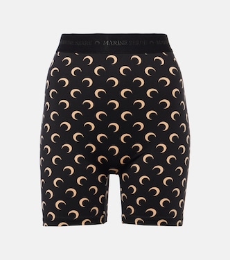 Shorts All Over Moon in jersey | Marine Serre