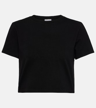 Top cropped in jersey di cotone | Re/Done