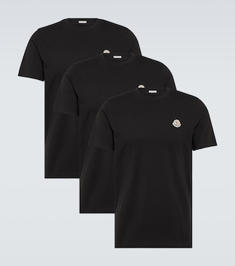 Set aus drei T-Shirts aus Baumwoll-Jersey | Moncler