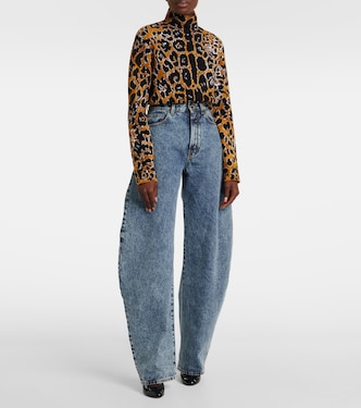 Pullover Leopard aus Jacquard | Alaïa