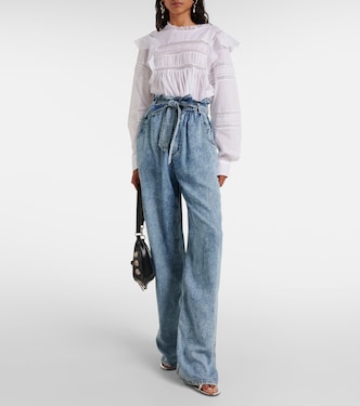 High-Rise Wide-Leg Jeans Priana | Marant Etoile