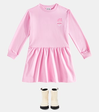 Stivali in teddy con logo | Moschino Kids