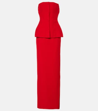 Abito lungo in crêpe | Roland Mouret
